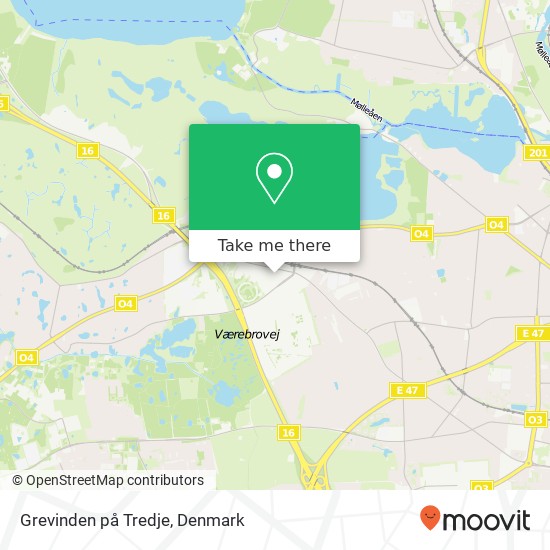 Grevinden på Tredje map