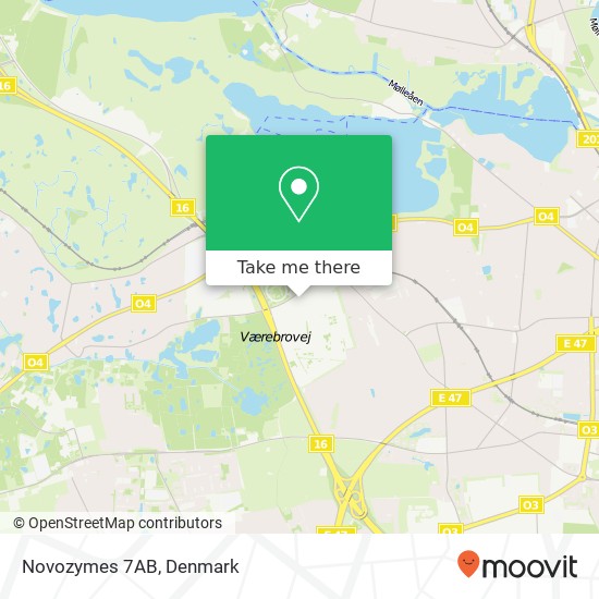 Novozymes 7AB map