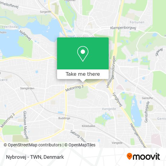 Nybrovej - TWN map