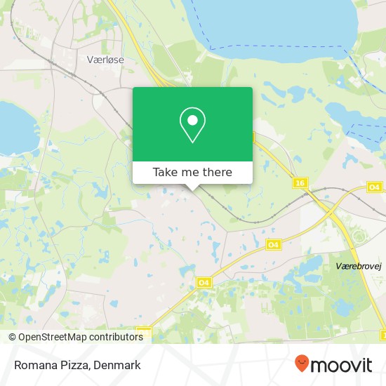 Romana Pizza map