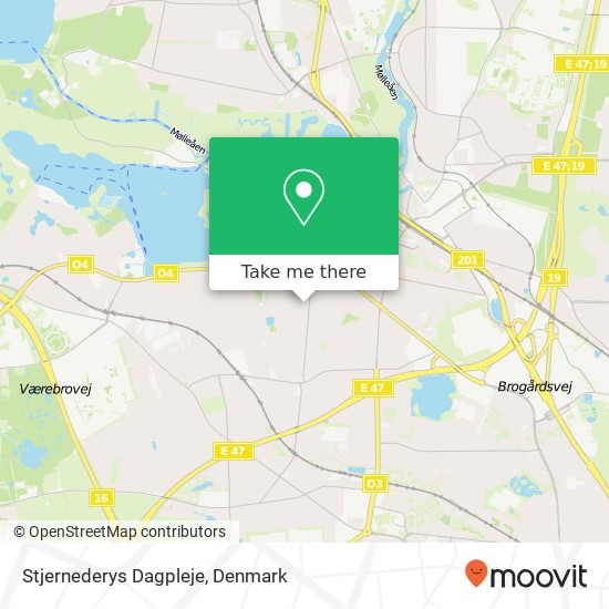 Stjernederys Dagpleje map