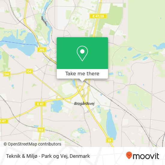 Teknik & Miljø - Park og Vej map