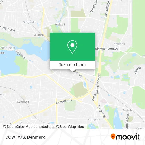 COWI A/S map