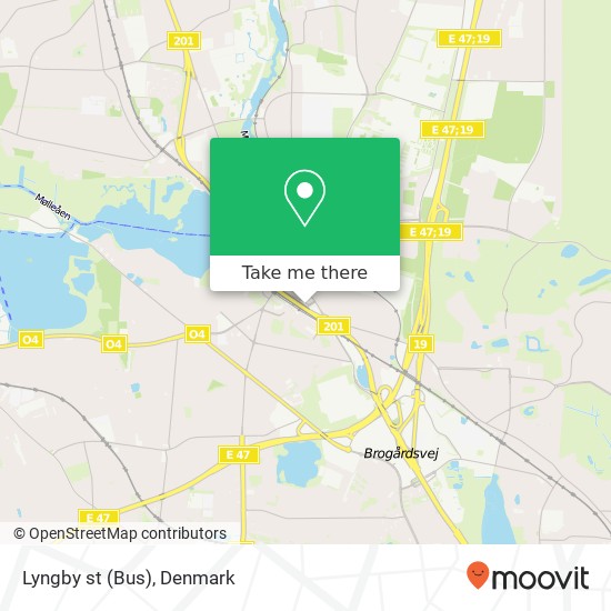 Lyngby st (Bus) map