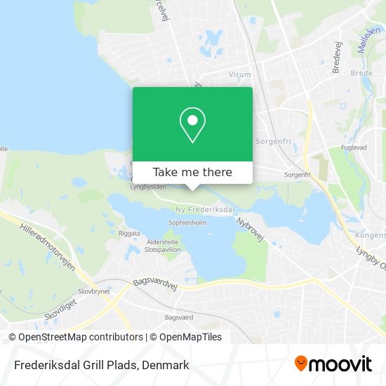 Frederiksdal Grill Plads map