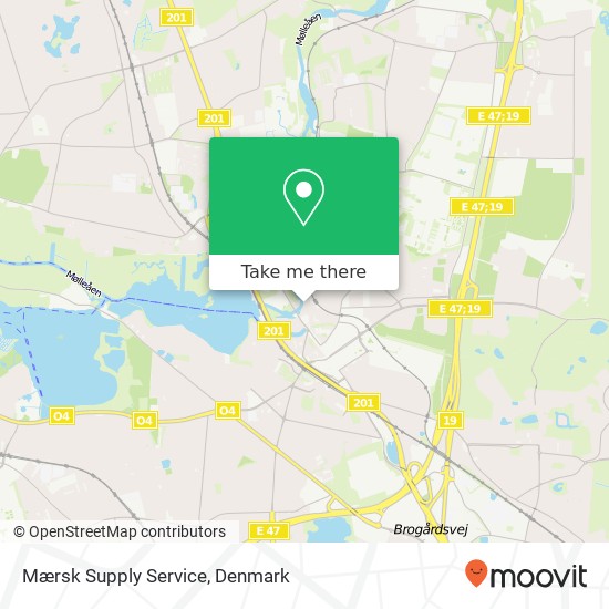 Mærsk Supply Service map