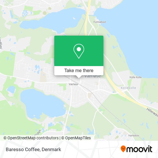 Baresso Coffee map