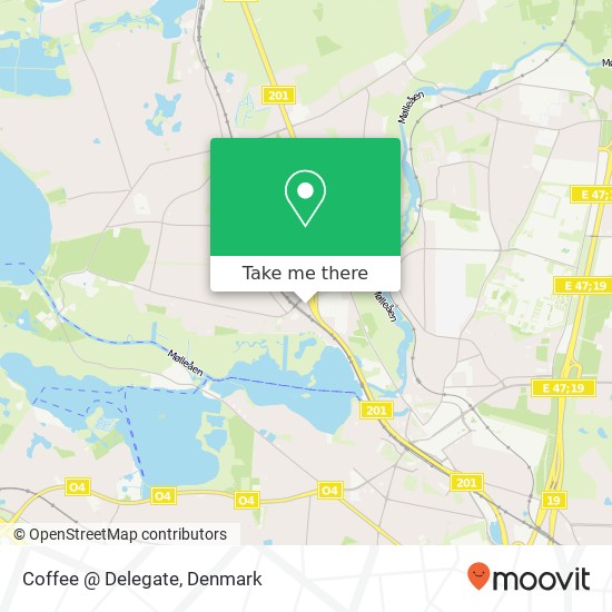 Coffee @ Delegate map