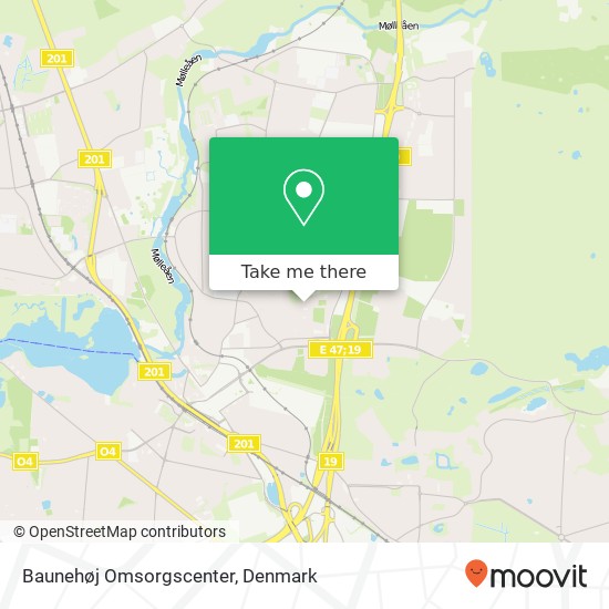 Baunehøj Omsorgscenter map