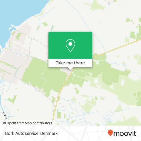 Bork Autoservice map