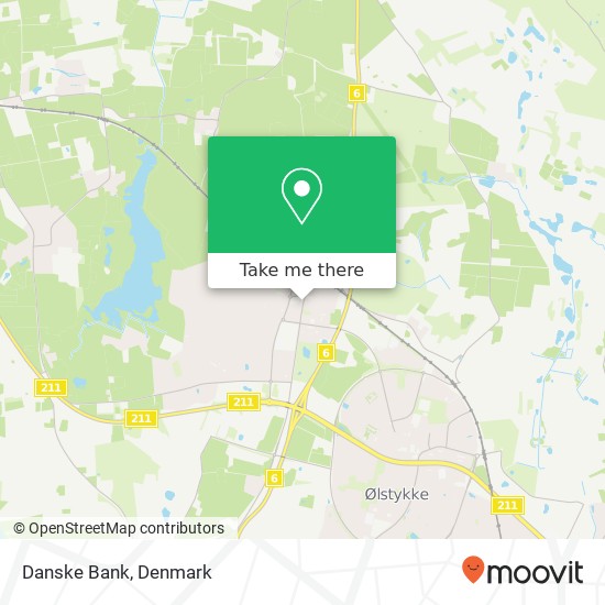 Danske Bank map