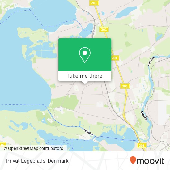 Privat Legeplads map