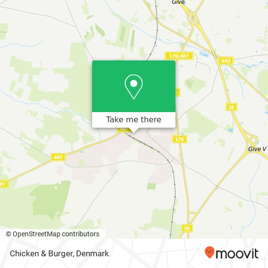 Chicken & Burger map