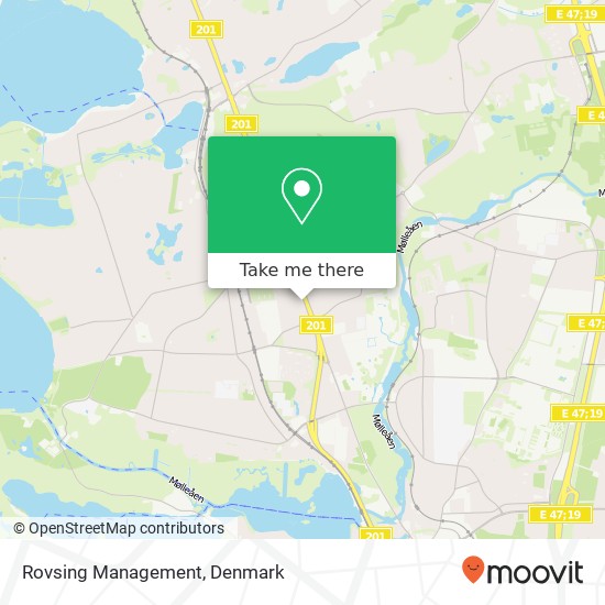 Rovsing Management map