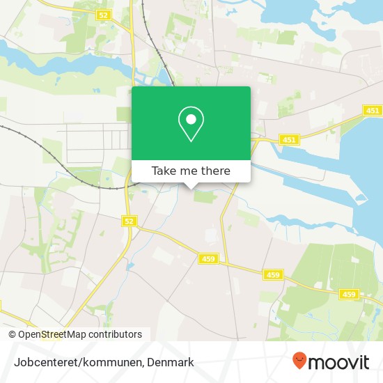 Jobcenteret/kommunen map