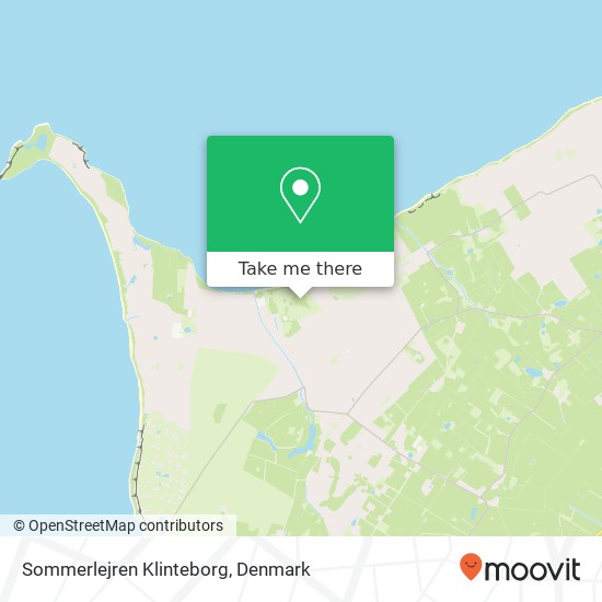 Sommerlejren Klinteborg map