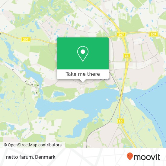 netto farum map