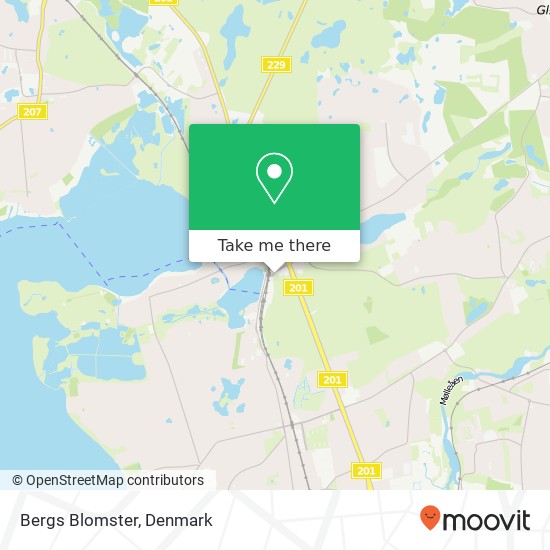 Bergs Blomster map