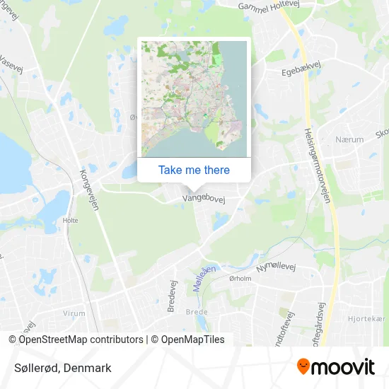 Søllerød map