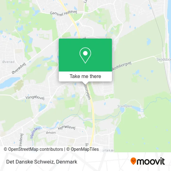 Det Danske Schweiz map