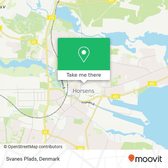 Svanes Plads map