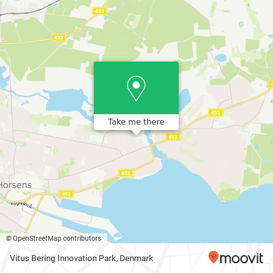 Vitus Bering Innovation Park map