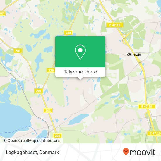 Lagkagehuset map