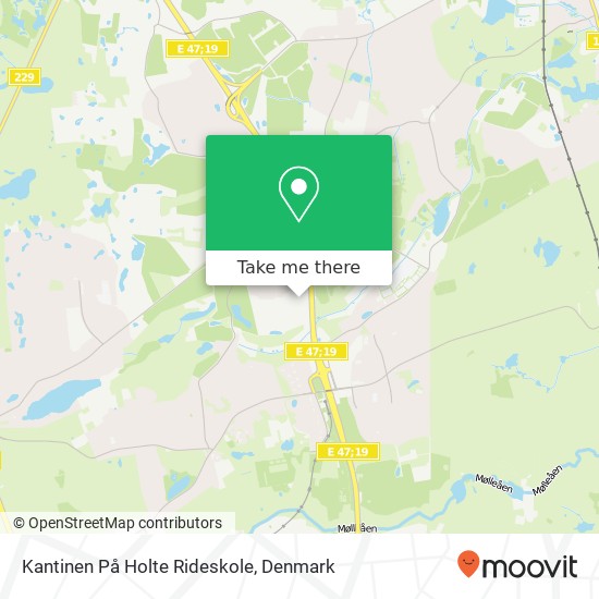 Kantinen På Holte Rideskole map