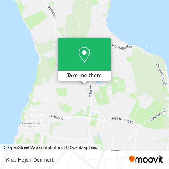 Klub Højen map