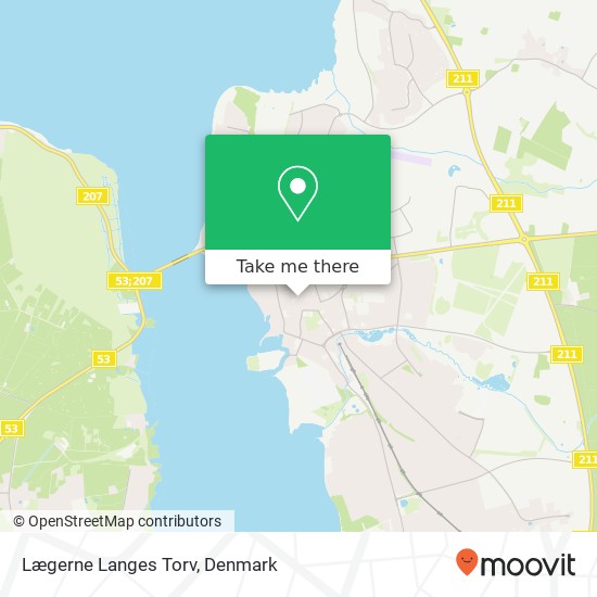 Lægerne Langes Torv map