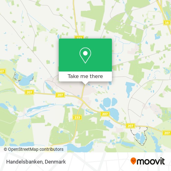 Handelsbanken map