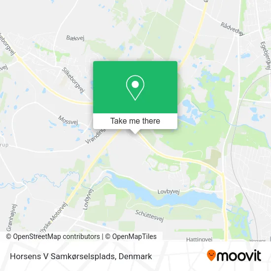 Horsens V Samkørselsplads map