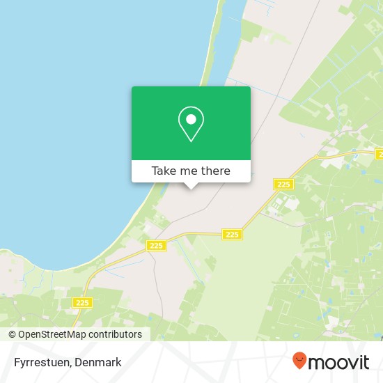 Fyrrestuen map