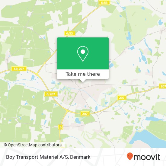 Boy Transport Materiel A/S map