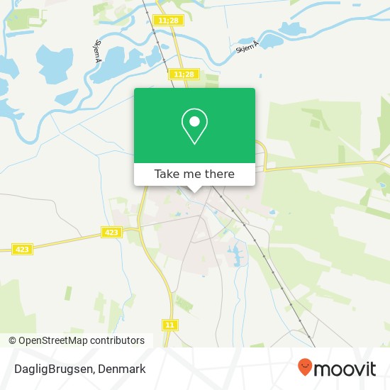 DagligBrugsen map