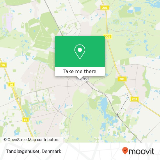 Tandlægehuset map