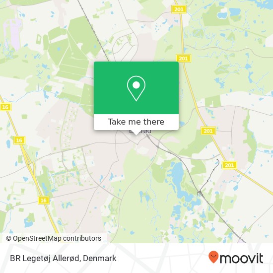 BR Legetøj Allerød map