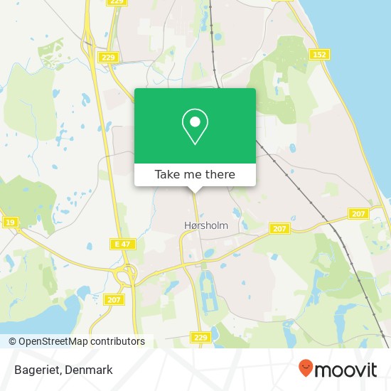 Bageriet map