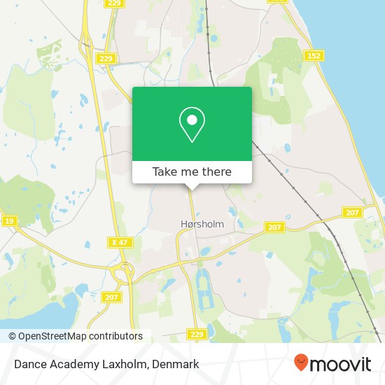 Dance Academy Laxholm map