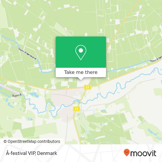 Å-festival VIP map