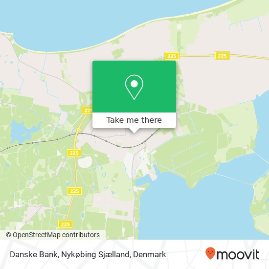 Danske Bank, Nykøbing Sjælland map