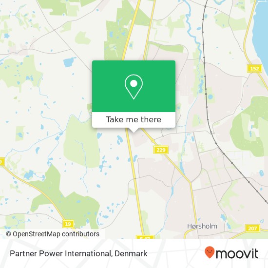 Partner Power International map