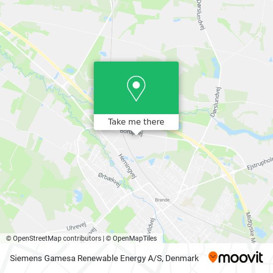 Siemens Gamesa Renewable Energy A / S map