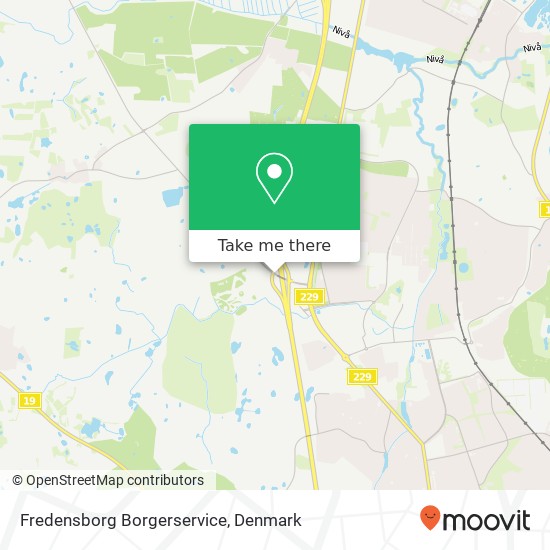 Fredensborg Borgerservice map