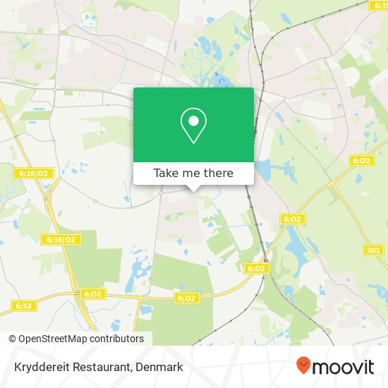 Kryddereit Restaurant map