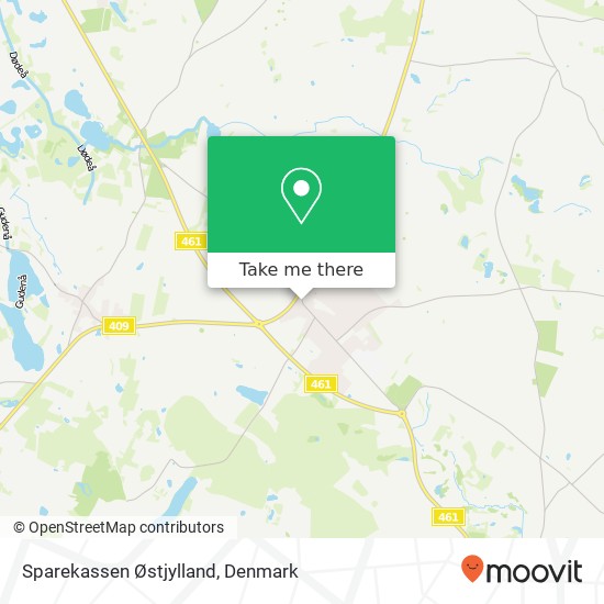 Sparekassen Østjylland map