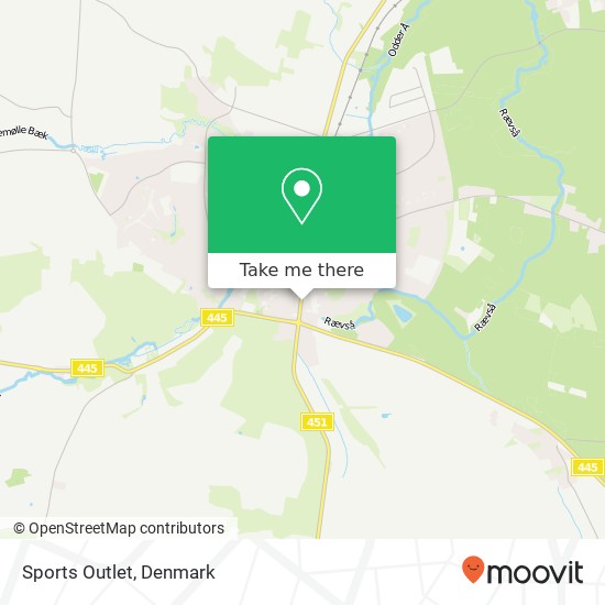 Sports Outlet map