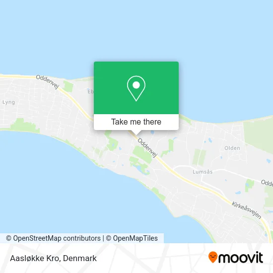 Aasløkke Kro map