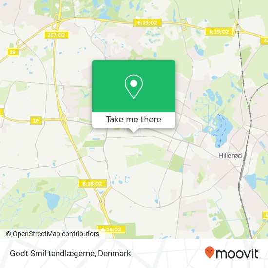 Godt Smil tandlægerne map