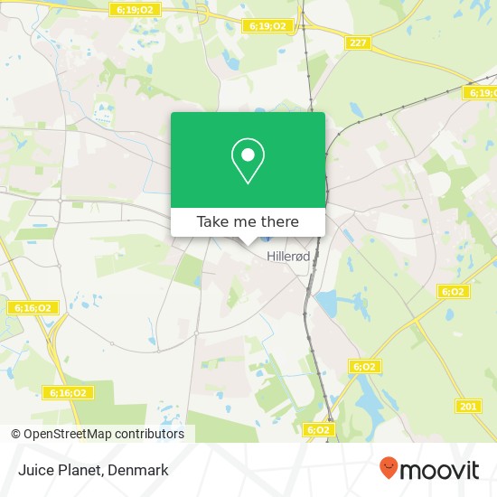 Juice Planet map